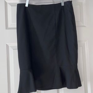 Isaac Mizrahi for Target Size 6 Black Skirt